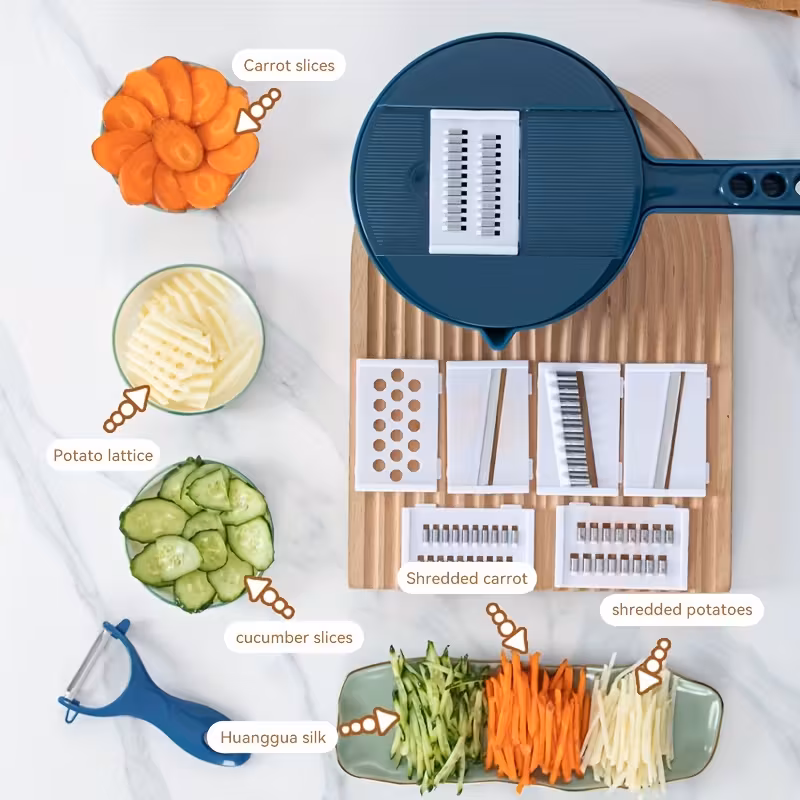 12-in-1 Multi-Functional Vegetable Chopper & Slicer - Image 6