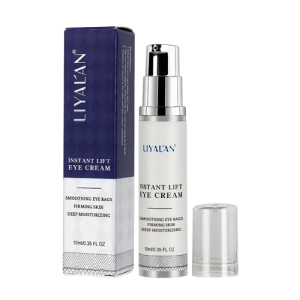 LIYALAN 5-Minute Hydrating Eye Cream – Fast Absorbing Morning Eye Care for Fresh, Bright Eyes