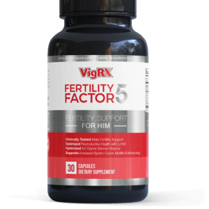 Fertility Factor 5®: Clinically studied male fertility formula designed to improve sperm count, morphology, and motility in just 90 days.