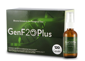 GenF20 Plus®: Leading HGH-releasing system designed to naturally stimulate human growth hormone production for anti-aging benefits, improved muscle tone, and increased vitality.