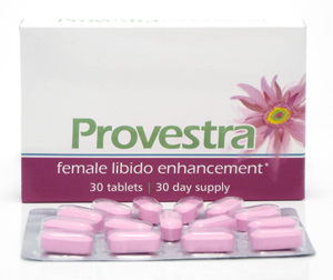 Provestra®: Natural female libido enhancement supplement formulated to balance hormones and increase sexual desire and satisfaction.