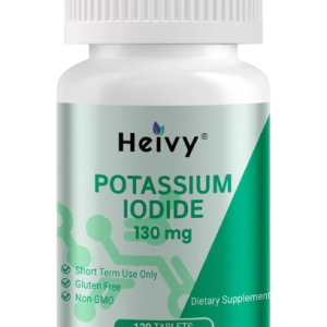 Heivy Potassium Iodide 130mg – Emergency Thyroid Protection Tablets
