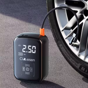 Portable Tire Inflator – Fast Cordless Digital Air Compressor