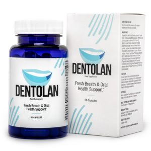 Dentolan Fresh Breath daily oral care capsules for long-lasting breath support and digestive pH balance.