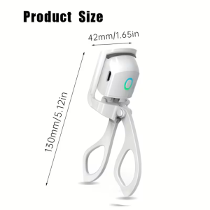 ABS Electric Eyelash Curler – USB Rechargeable Heated Curler