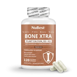 Bone Xtra – Plant-Based Bone Strength Support for Teens & Adults