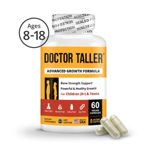 Doctor Taller – Vegan Growth Support Formula for Ages 8+ & Teens