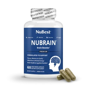 NuBrain – Daily Brain Health Support for Focus, Memory & Mental Clarity