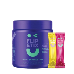FLIP STIX Daily Wellness Drink for Kids: Delicious, nutrient-packed hydration sticks designed to support growing bodies with essential vitamins, minerals, and clean energy.