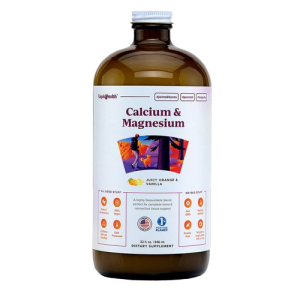 Premium liquid glucosamine chondroitin bottle for fast-absorbing joint relief and mobility support.